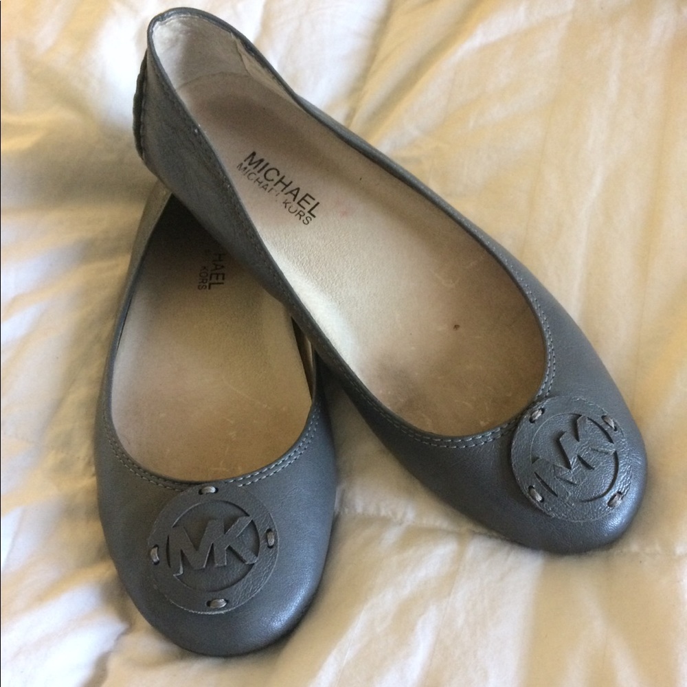 Michael Kors grey flats 7.5
